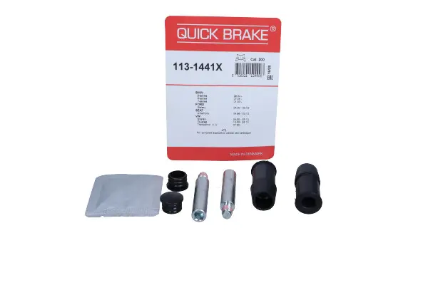 Set bucsi de ghidaj, etrier frana QUICK BRAKE 113-1441X