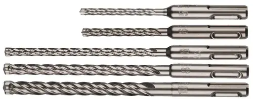 Set burghie Makita B-58992, SDS-Plus, 5 buc