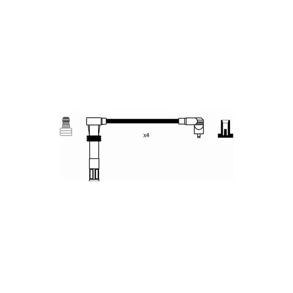 Set cablaj aprinder NGK 7306