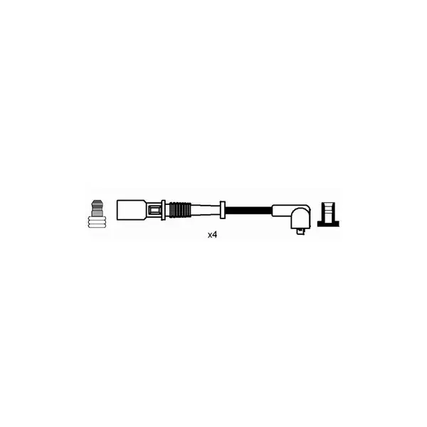 Set cablaj aprinder NGK 8192