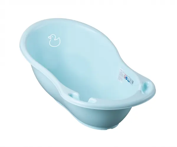 Set Cadita 86 cm cu suport metalic Duck Albastru