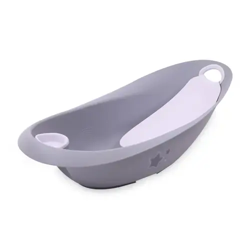 Set cadita cu reductor si suport accesorii Lorelli Luxe Stars Grey, detasabile