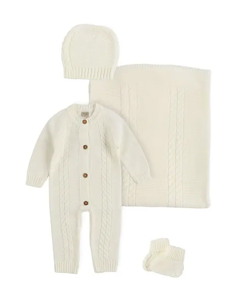 Set cadou 4 piese acrilic, alb