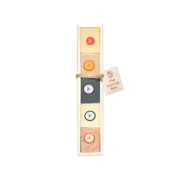 Set cadou 5 sapunuri 5 x 50g - Helmos