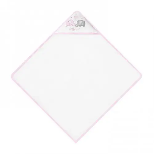 Set cadou bebelusi cu 5 mini prosopele si prosop de baie cu gluga Little Love