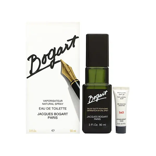 Set cadou Bogart Bogart pentru barbati Volum EDT 90 ml + 3 ml balsam după ras