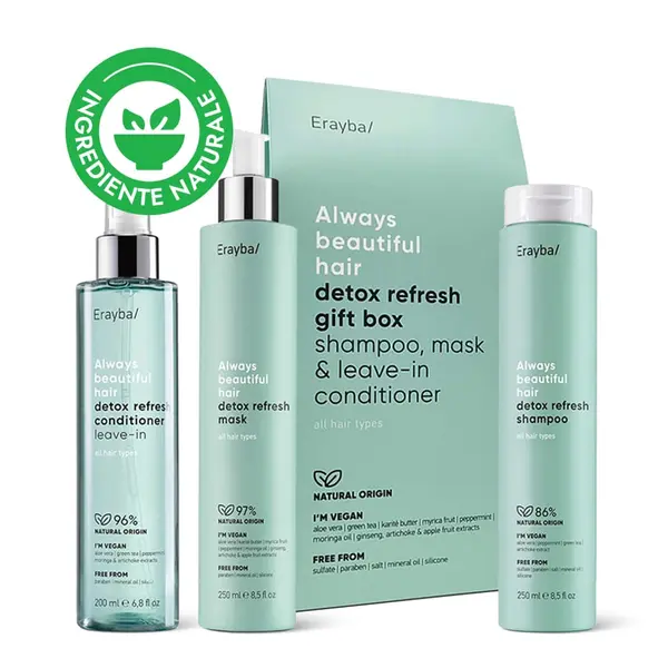 Set Cadou de Îngrijire pentru Detoxifierea & Purificarea Părulu