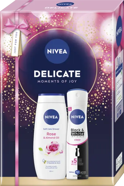 Set cadou Delicate, 1 bucata, Nivea