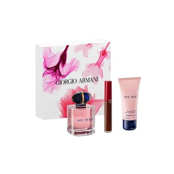 Set cadou Giorgio Armani My Way pentru femei Volum EDP 90 ml + EDP 15 ml