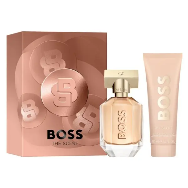 Set cadou Hugo Boss The Scent pentru femei Volum EDP 30 ml + 50 ml loțiune de corp