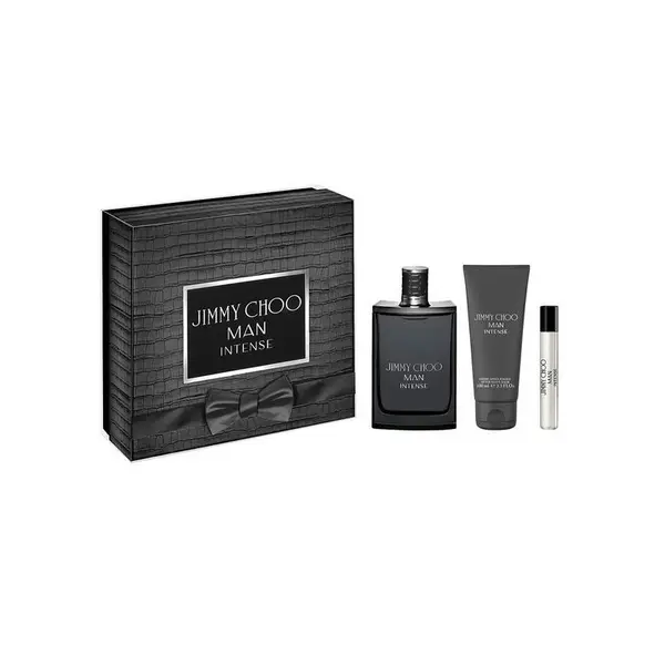 Set cadou Jimmy Choo Man Intense pentru bărbați Volum EDT 100 ml + 100 ml душ гел + EDT 7.5ml