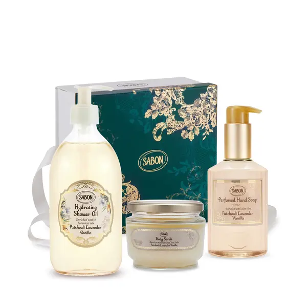 Set cadou - Patchouli Lavender Vanilla Care