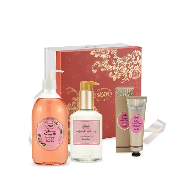 Set Cadou Rose Tea Care