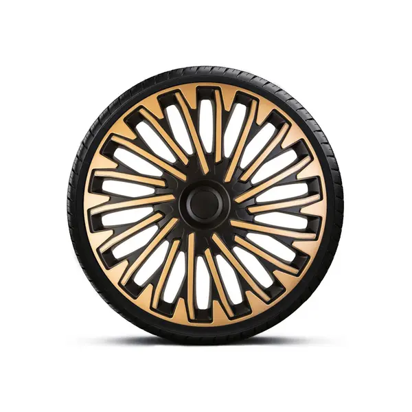 Set Capace Roti 16 Galben-Negru Cu Inel Negru Soho
