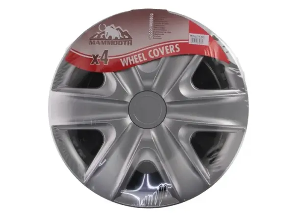 Set capace roti Hexan Silver 14 inch Mammoth 4buc