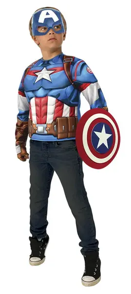 Set Captain America - Bluza accesorii