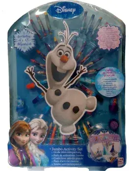 Set carte O zi de vara perfecta pentru Olaf + jucarie Jumbo activity set/***
