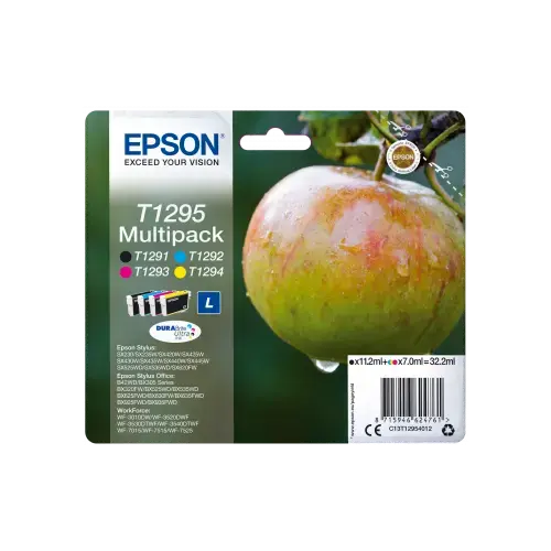 Set cartus cerneala Epson T1295, inkjet, multicolor, 4 buc