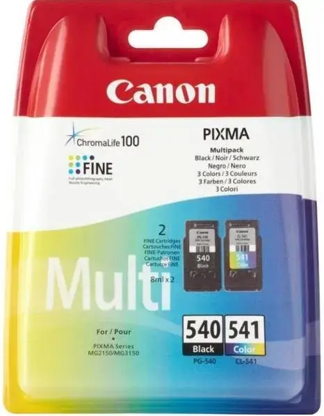 Set cartuse cerneala Canon PG540 + CL541 (Color)