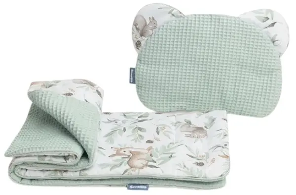 Set cărucior Sensillo - Deers Mint