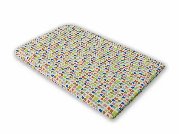 Set cearceafuri Mozaic KidsDecor cu elastic din bumbac 60 x 107 cm