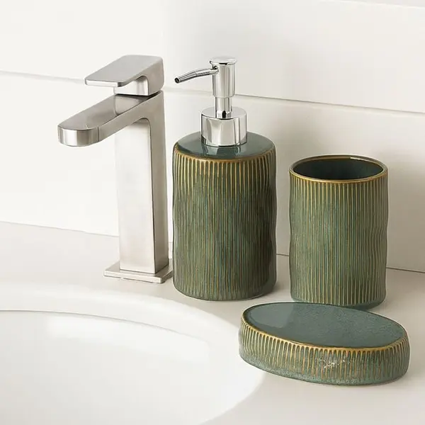 Set ceramic pentru baie, 3 piese