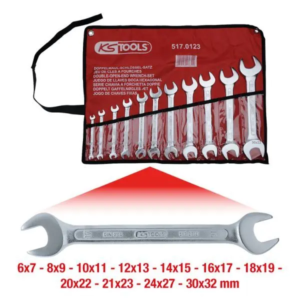 Set chei fixe duble KSTOOLS 517.0123