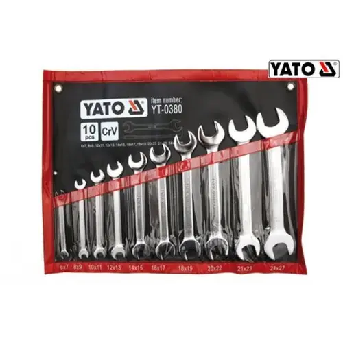 Set Chei Yato YT-0380, 6x7/24x27mm, 10 piese