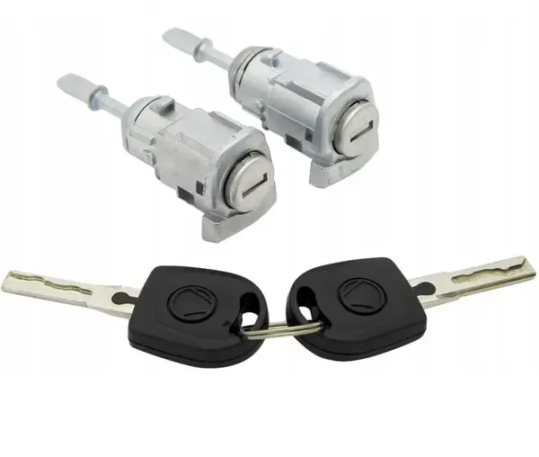 Set Cilindru Inchidere Usa Techstar, Compatibil VW Golf 4, Bora, Passat B5, Polo 9N, Skoda Octavia, Fabia, Audi A6 C5, Echiv 1U0837167E