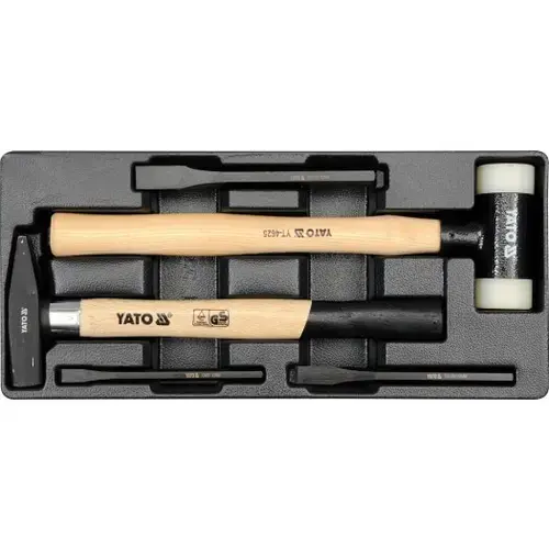 Set ciocane si dalti Yato YT-5540, 5 piese