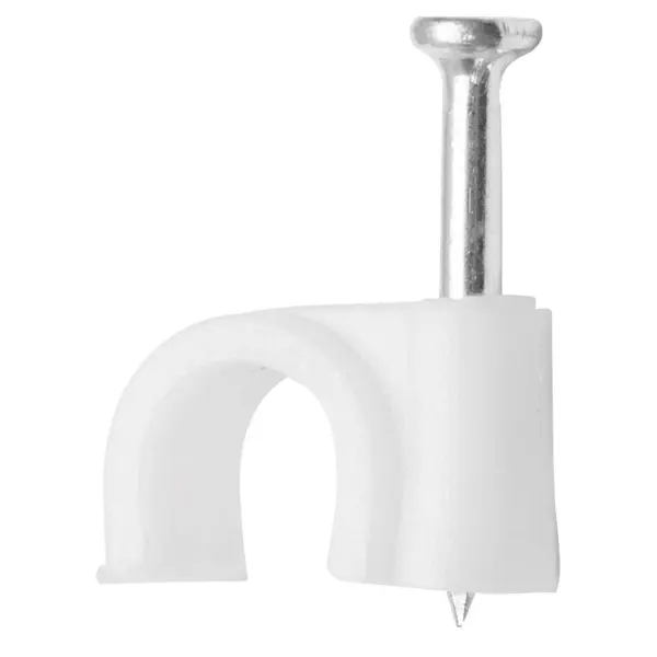 Set Clips, Cablu cu Cui, 6 mm, 100 Piese, Z-tools