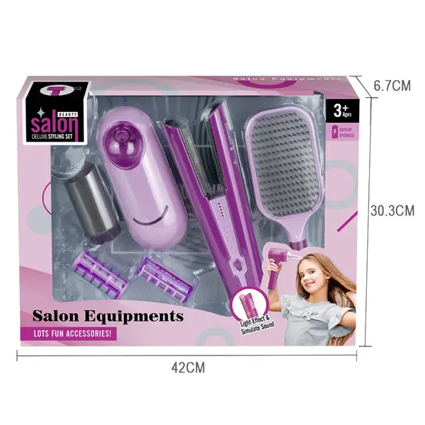 Set coafor copii - jucarie coafura cu accesorii 3+
