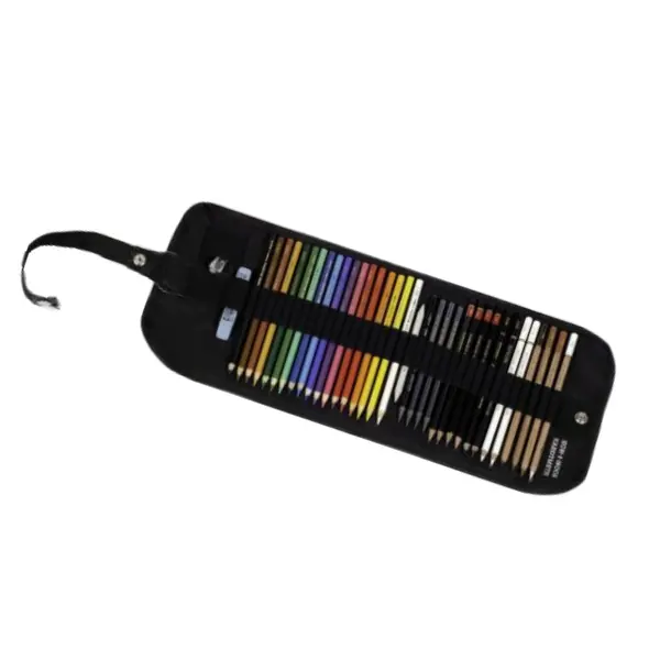 Set coloriaj in penar tip roll-up 37 piese, Koh-I-Noor