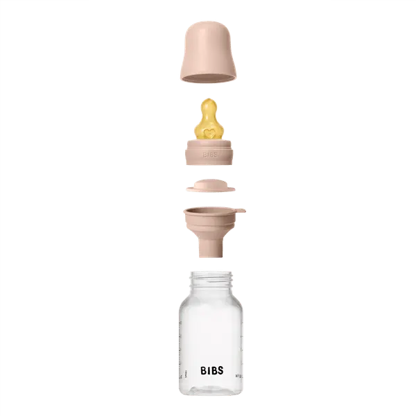 Set complet biberon anticolici Bibs 150 ml Latex Blush