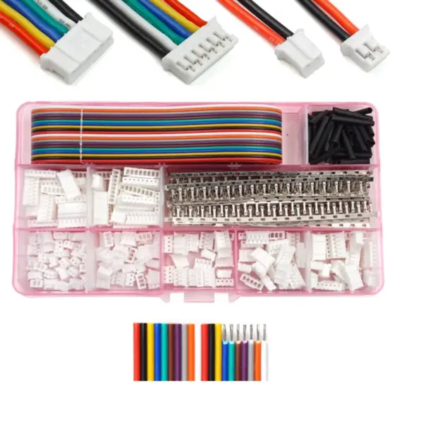 Set conectori JST PH 2.0mm, 2 - 8 pini, Bitmi 12620