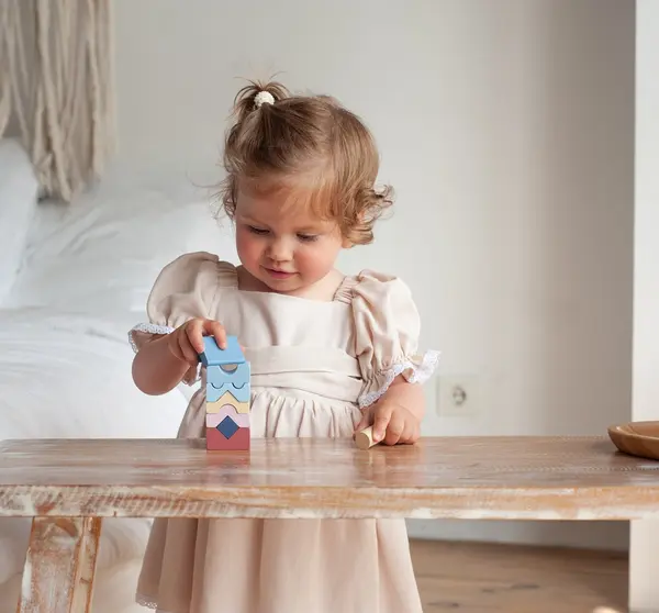 Set constructie - Cubika - Turn - Pastel | Cubika