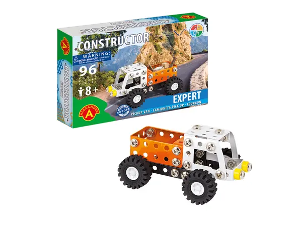 Set constructie - Expert Pickup VAN | Alexander Toys