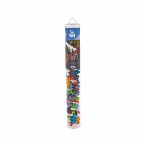 Set constructie Plus-Plus, tub 100 piese, Camion