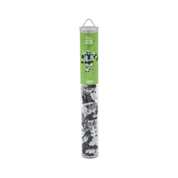 Set constructie Plus-Plus, tub 100 piese, Robot