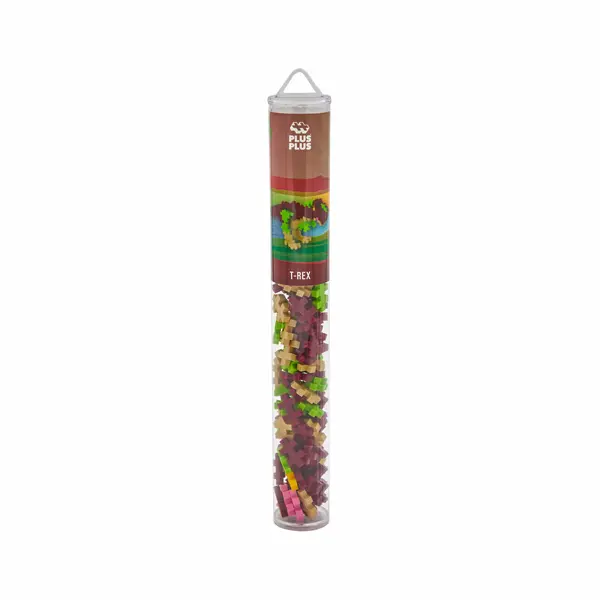 Set constructie Plus-Plus, tub 100 piese, T-Rex