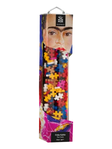 Set constructie Plus-Plus, tub creare tablou, Inspirat de Frida Kahlo