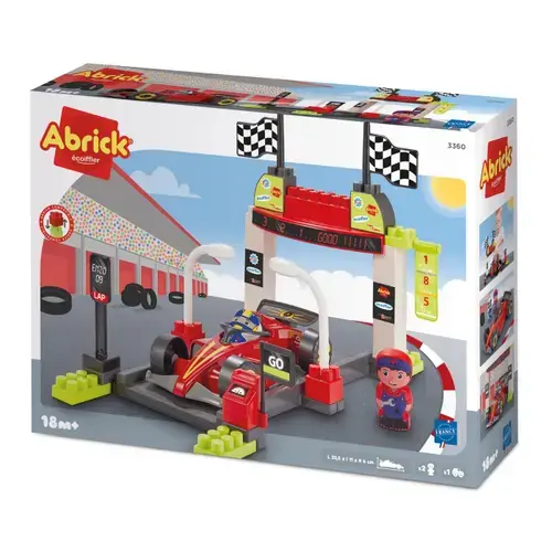 Set constructie Simba Oprire la Boxe Formula 1, 37 piese