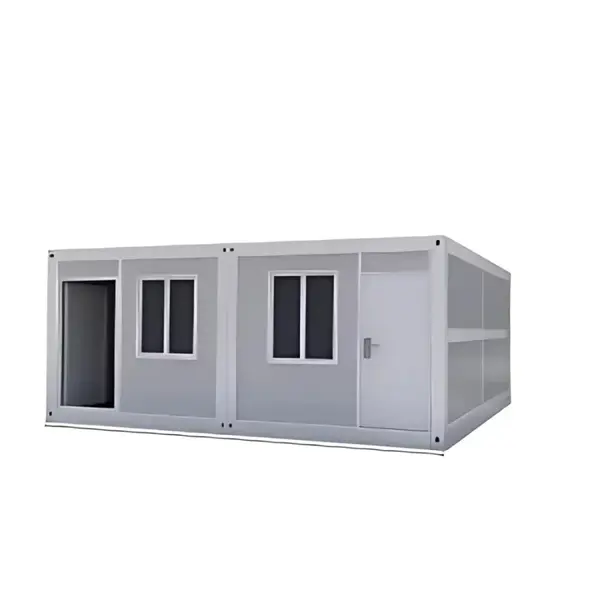 Set Container pliabil-cu ușă tip panou sandwich - dimensiuni 4900 mm x 4940 mm x 11600 mm