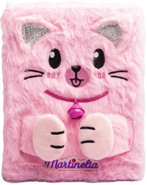 Set cosmetic Martinelia Lulu & Duki - Caiet de machiaj pufos