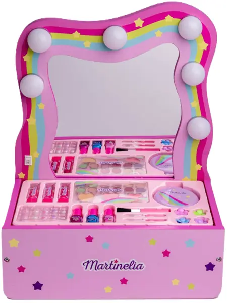Set cosmetic Martinelia - Masă de machiaj cu iluminare