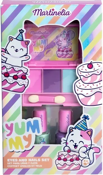 Set cosmetice pentru copii Martinelia Yummy - Pentru ochi și unghii