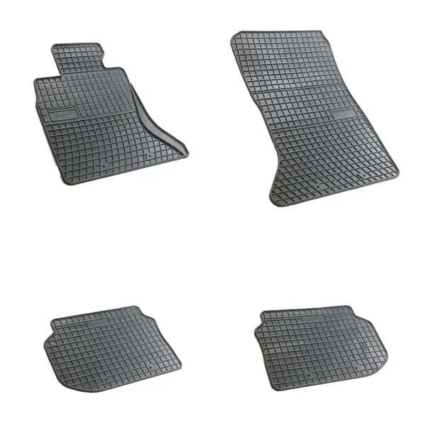 Set covorase auto din cauciuc Bmw Seria 5 F10 F11 2010-2013, presuri FROGUM, negre, 4 buc.