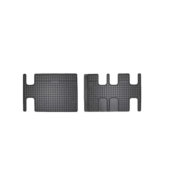 Set covorase auto din cauciuc Citroen Jumpy 3 2016- prezent, randul 3, presuri FROGUM, Negru