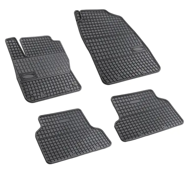 Set covorase auto din cauciuc Ford Focus 2 2004-2010, presuri FROGUM, negre, 4 buc.