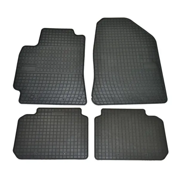 Set covorase auto din cauciuc Hyundai Elantra 6 2015-2020, presuri FROGUM, negre, 4 buc.